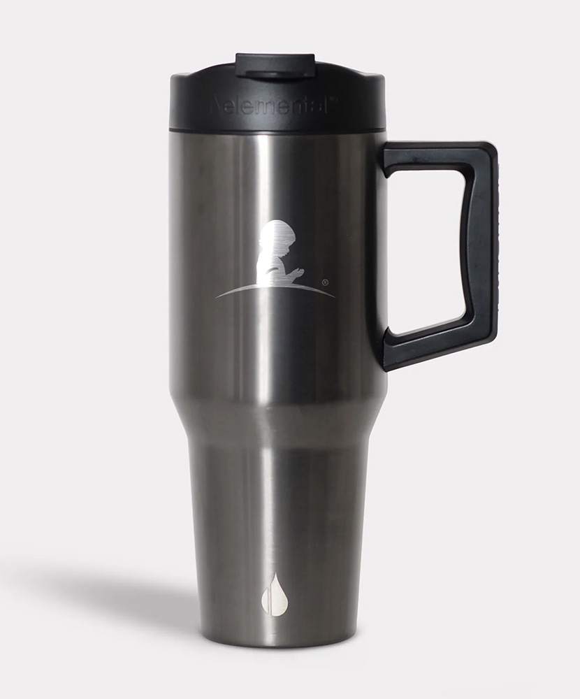 Primary image St. Jude Elemental Dark Metal Tumbler - 32 oz